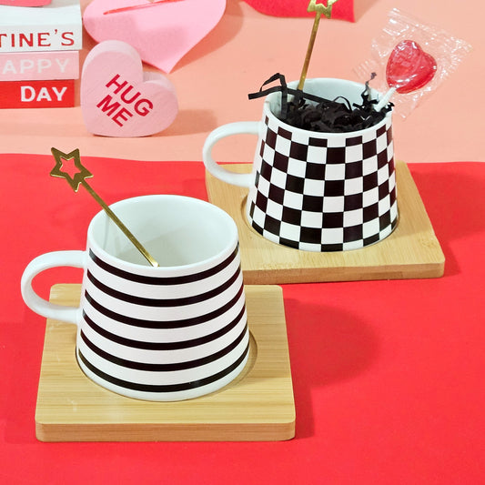 Chess - Coffee Mug with wooden coasters